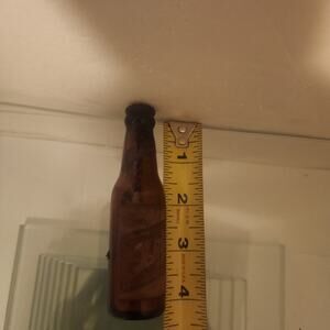 Vintage Miniature Schlitz Beer Bottle Marked 4 B